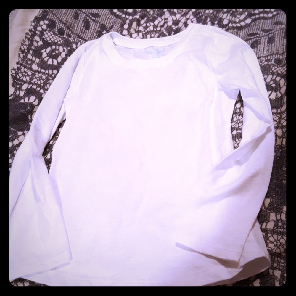 🔴BOGO🔴 CAT & JACK WHITE LONG SLEEVE SHIRT